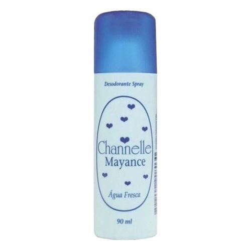 Desodorante Spray Channelle 90g Frescor Desodorante Spray Channelle 90g Frescor