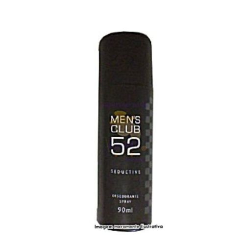 Desodorante Spray Mens Club 52 90ml Seductive Desodorante Spray Mens Club 52 90ml Seductive