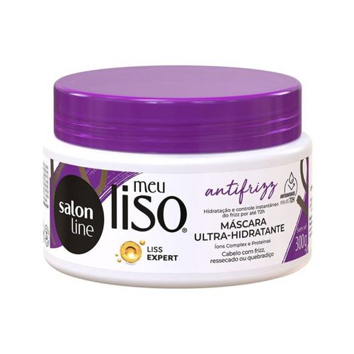 Creme Para Tratamento Salon Line Meu Liso 300g Antifrizz Creme Para Tratamento Salon Line Meu Liso 300g Antifrizz