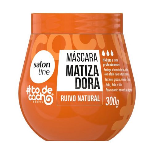Creme Para Tratamento Salon Line 300g Matizador Ruivo Natural