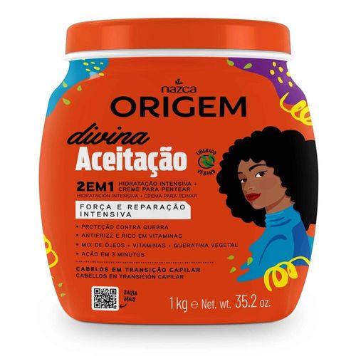 Creme Para Tratamento Origem 1Kg 2 Em 1 Divina Aceitação Creme Para Tratamento Origem 1Kg 2 Em 1 Divina Aceitação