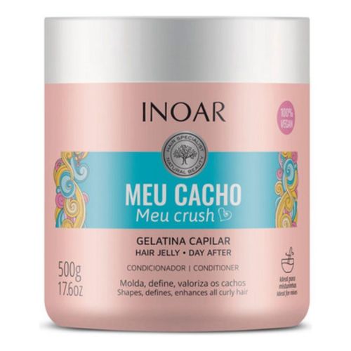 Creme Para Tratamento Inoar Meu Cacho Meu Crush 500g Creme Para Tratamento Inoar Meu Cacho Meu Crush 500g