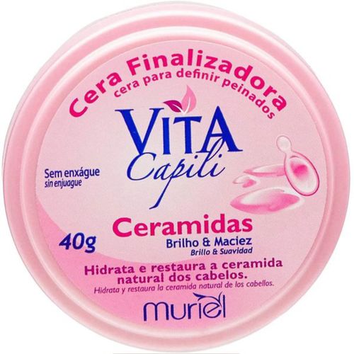 Cera Capilar Vita Capili 40g Cerâmidas Cera Capilar Vita Capili 40g Cerâmidas