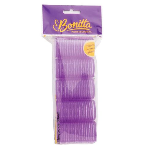 Bobs Médios Bonitta C/Velcro 5 Unidades