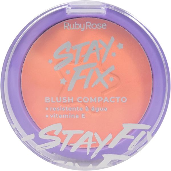 Blush Compacto Stay Fix Hb5712 Pegasus Rubyrose