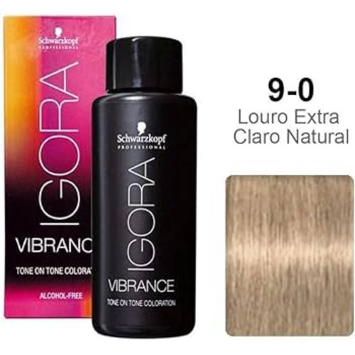 Schwarzkopf Igora Vibrance 9-0 Louro Extra Claro Natural 60ml Schwarzkopf Igora Vibrance 9-0 Louro Extra Claro Natural 60ml