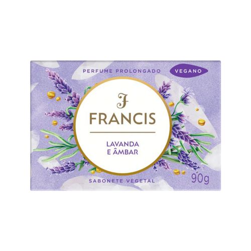 Sabonete Francis Clássico 90g Lilas Sem Rosas Luxemburgo