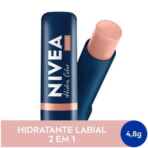 Protetor Labial Nivea 4.8g Color Nude