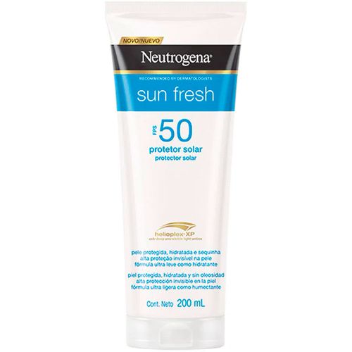Protetor Solar Corporal Neutrogena Sun Fresh FPS 50 200ml Protetor Solar Corporal Neutrogena Sun Fresh FPS 50 200ml