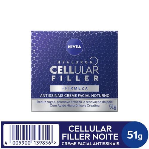 Nivea Creme Facial Antissinais Noite Cellular 50ml Nivea Creme Facial Antissinais Noite Cellular 50ml