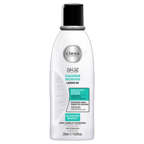 Leave In Salon Opus 250ml Cachos + Óleo De Coco