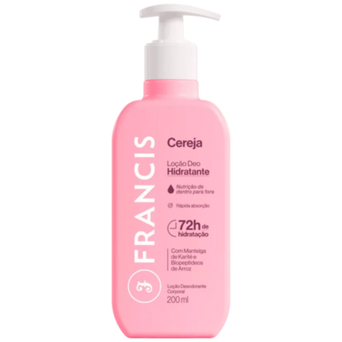Hidratante Francis 200ml Rosa Hidratante Francis 200ml Rosa