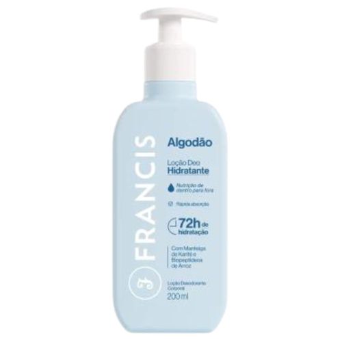 Hidratante Francis 200ml Azul Hidratante Francis 200ml Azul