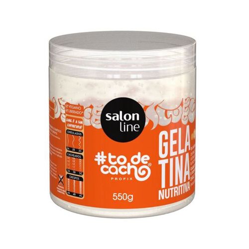Gelatina Salon Line 550g Todecacho Nutritiva