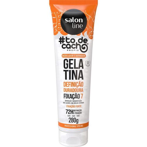 Gelatina Capilar Salon Line Todecacho 280g Fixação Forte