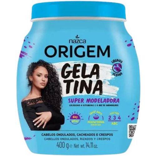 Gelatina Capilar Origem 400g Modeladora