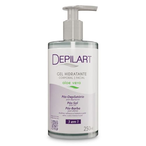 Gel Pós Depilação Depilart 250ml Aloe Vera