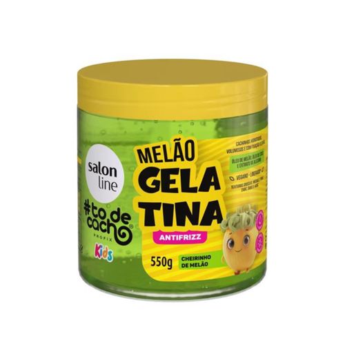 Gelatina Capilar Infantil Salon Line 550g Melão Gelatina Capilar Infantil Salon Line 550g Melão
