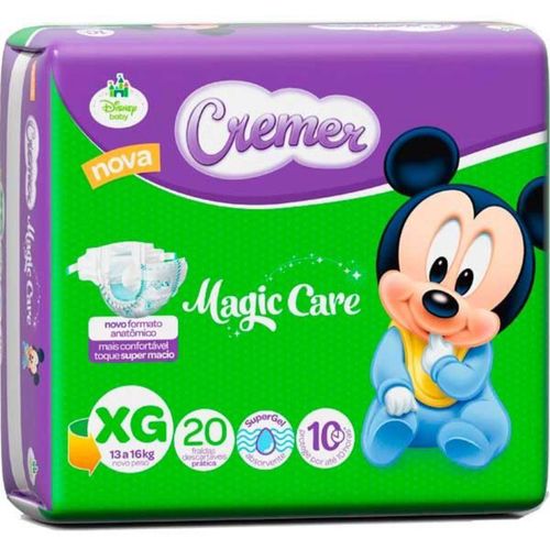 Fralda Descartável Cremer Magic Care Jb Xg