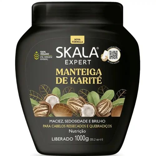 Creme Para Tratamento Skala 1 Kg Manteiga Karite Creme Para Tratamento Skala 1 Kg Manteiga Karite
