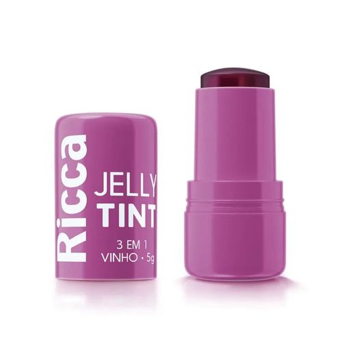 Bastão Jelly Tint Vinho Ricca