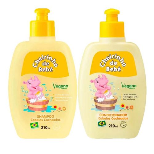 Shampoo + Condicionador Infantil Chebe 210ml Bebê Shampoo + Condicionador Infantil Chebe 210ml Bebê