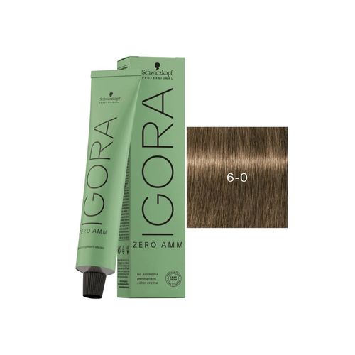 Schwarzkopf Professional Igora Zero Amm 6.6 Louro Escuro Schwarzkopf Professional Igora Zero Amm 6.6 Louro Escuro