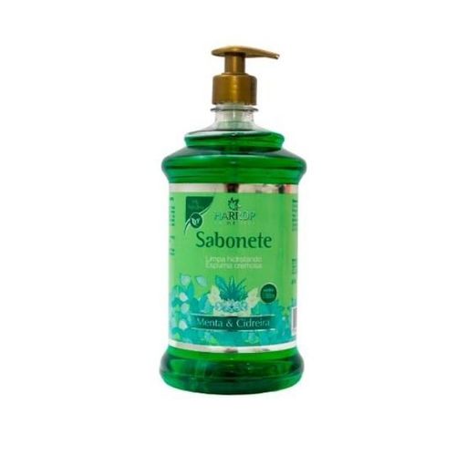Sabonete Líquido Harrop 1L Menta E Cidreira