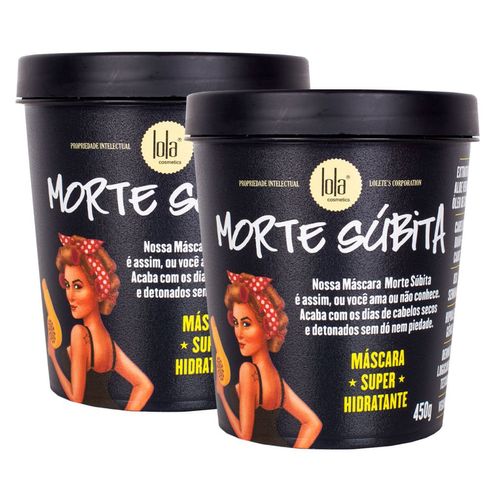Kit Máscara Lola Morte Subita 450g - 2 Unidades