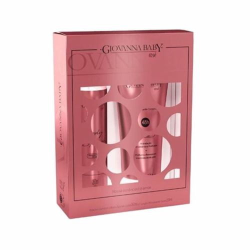 Kit Giovanna Baby Body Splash + Loção Rosé Kit Giovanna Baby Body Splash + Loção Rosé
