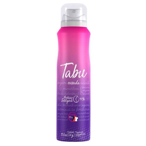Desodorante Aerosol Tabu 150ml Ousada