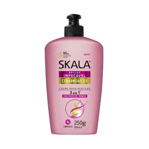 Creme Para Pentear Skala 250g Cerâmidas Creme Para Pentear Skala 250g Cerâmidas
