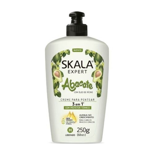 Creme Para Pentear Skala 250g Abacate Creme Para Pentear Skala 250g Abacate