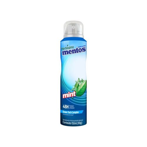 Desodorante Aerosol Herbissimo Mentos 300ml Mint Desodorante Aerosol Herbissimo Mentos 300ml Mint