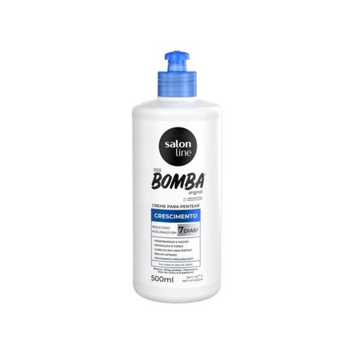 Creme Para Pentear Salon Line 500ml Sos Bomba Gloss De Repente Pronta Creme Para Pentear Salon Line 500ml Sos Bomba Gloss De Repente Pronta
