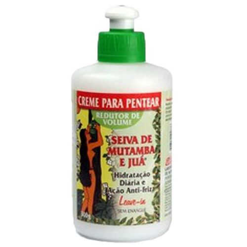 Creme Para Pentear Seiva De Mutamba 300g Creme Para Pentear Seiva De Mutamba 300g
