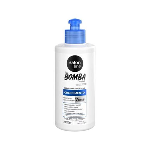 Creme Para Pentear Salon Line 300ml Sos Bomba De Repente Pronta