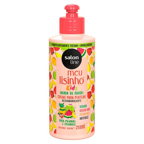 Creme Para Pentear Infantil Salon Line Meu Lisinho 250ml Kids Creme Para Pentear Infantil Salon Line Meu Lisinho 250ml Kids