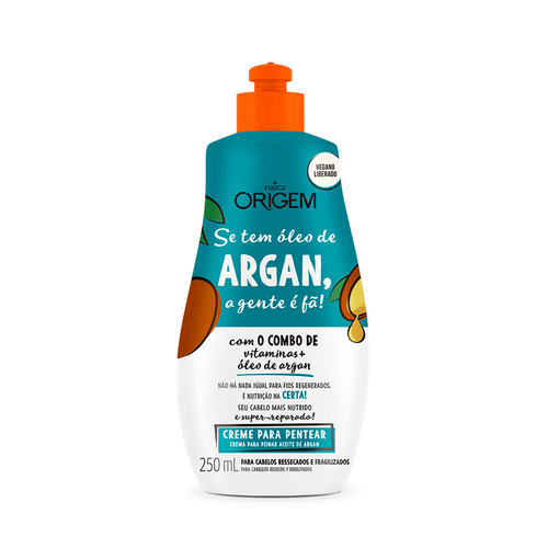 Creme Para Pentear Origem 250ml Oleo De Argan