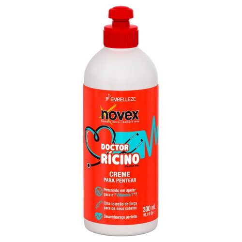 Creme Para Pentear Novex 300g Doctor Ricino Creme Para Pentear Novex 300g Doctor Ricino