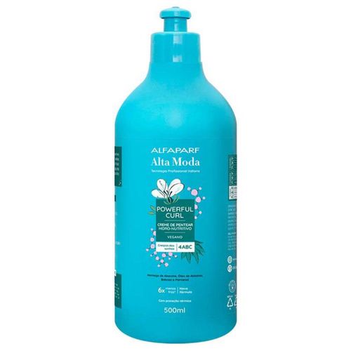 Creme Para Pentear Alta Moda 500ml Powerful Curl Crespos Creme Para Pentear Alta Moda 500ml Powerful Curl Crespos