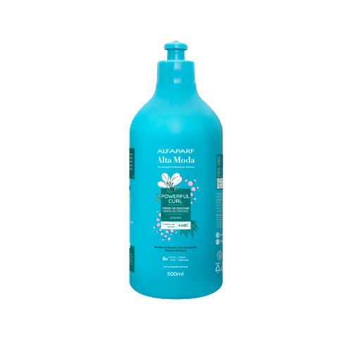 Creme Para Pentear Alta Moda 500ml Powerful Curl Muito Crespos Creme Para Pentear Alta Moda 500ml Powerful Curl Muito Crespos