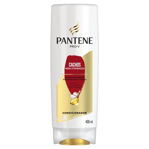 Condicionador Cachos Hidra-Vitaminados Pantene Simples 400ml Condicionador Cachos Hidra-Vitaminados Pantene Simples 400ml