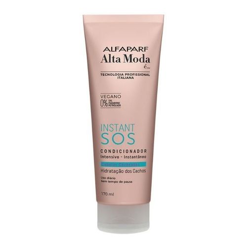 Condicionador Alta Moda 170ml Sos Instant Cachos Condicionador Alta Moda 170ml Sos Instant Cachos