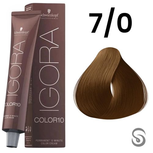 Coloração Schwarzkopf Ig Color10 7-0 60ml Coloração Schwarzkopf Ig Color10 7-0 60ml