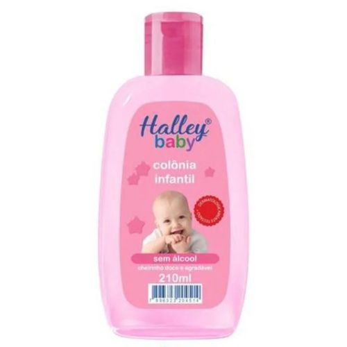 Colônia Infantil Rosa 100ml Halley Baby Colônia Infantil Rosa 100ml Halley Baby
