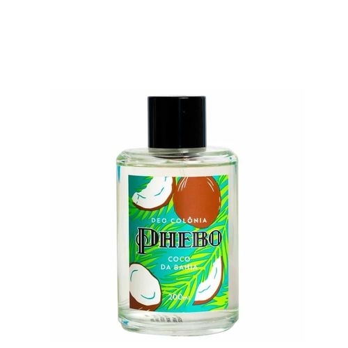 Colônia Phebo Mediterrâneo Coco da Bahia Unissex 200ml 200ml Colônia Phebo Mediterrâneo Coco da Bahia Unissex 200ml 200ml