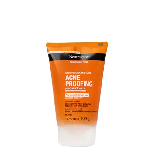 Gel Esfoliante Facial Neutrogena Acne Proofing Pele Acneica 100g 100g