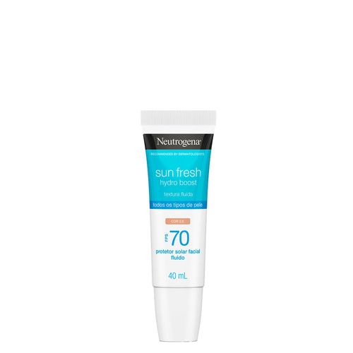 Creme Facial Neutrogena Sun Fresh® Derm Care Hydro Boost FPS 70 40ml Cor 2.0 40ml Cor 2.0 Creme Facial Neutrogena Sun Fresh® Derm Care Hydro Boost FPS 70 40ml Cor 2.0 40ml Cor 2.0