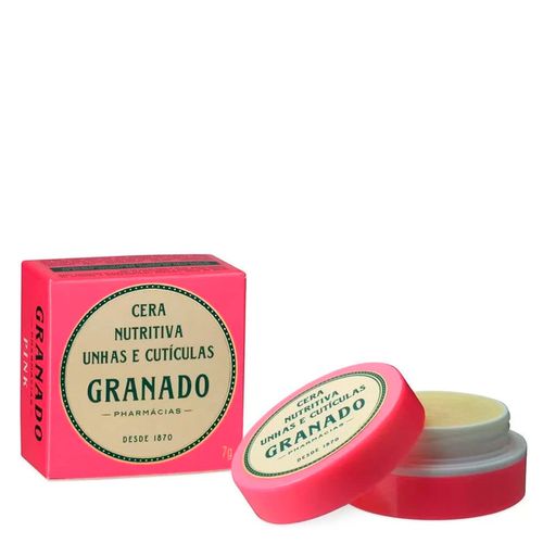 Cera Granado Unhas e Cutículas Pink Nutritiva 7g 7g